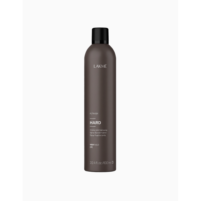 Лак для волосся надсильної фіксації K.FINISH HARD STRONG HOLD HAIRSPRAY 600 ML